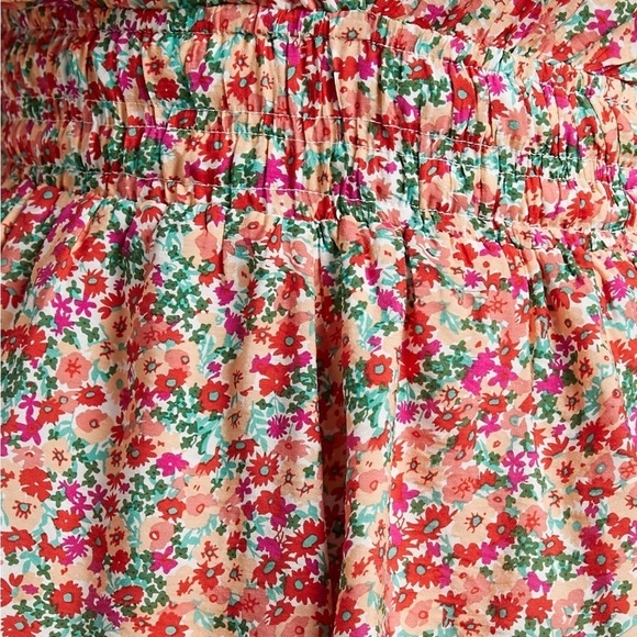 VICI Mila Long Flared Sleeve Playsuit In Floral - Picture 7 of 7